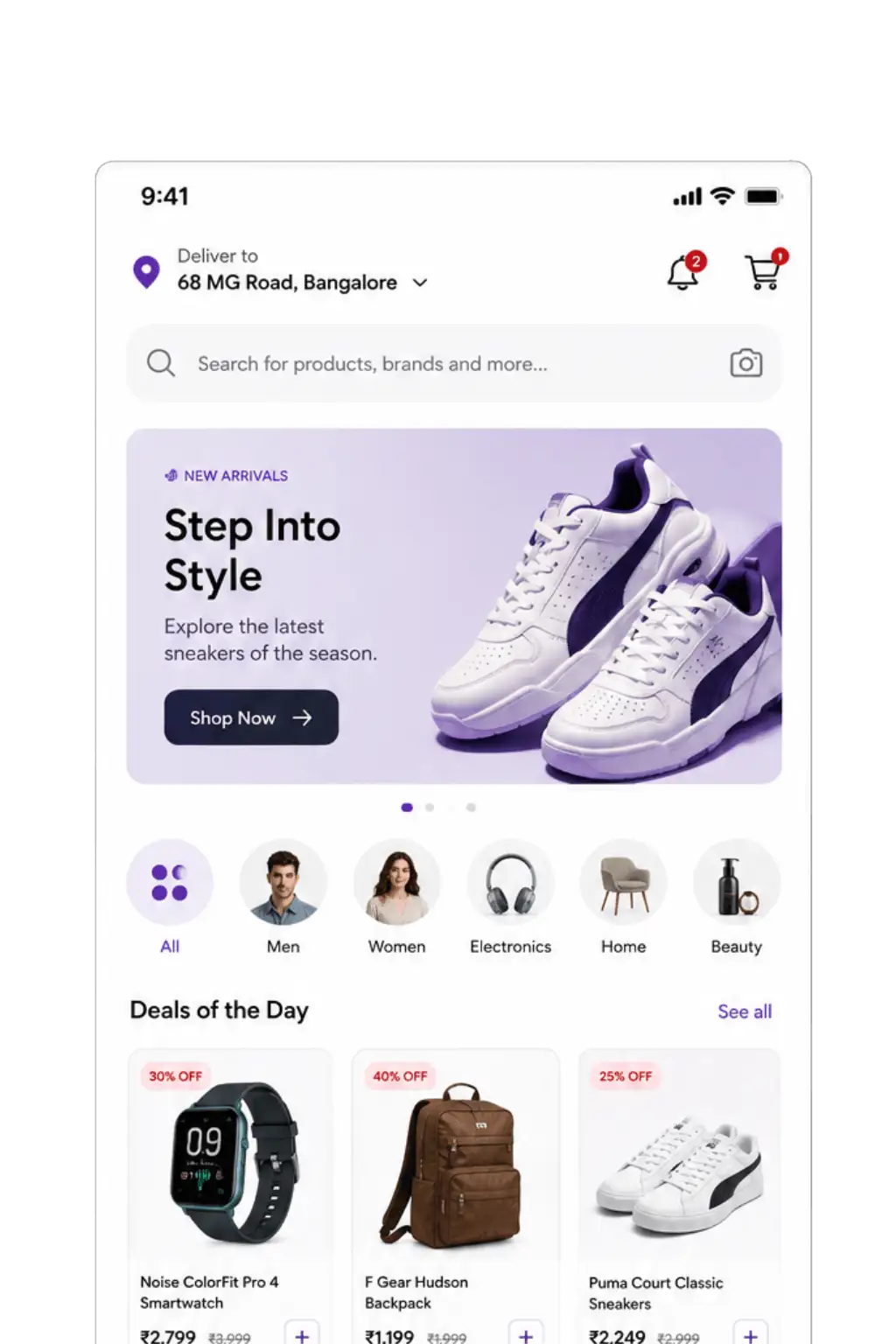 UI UX design