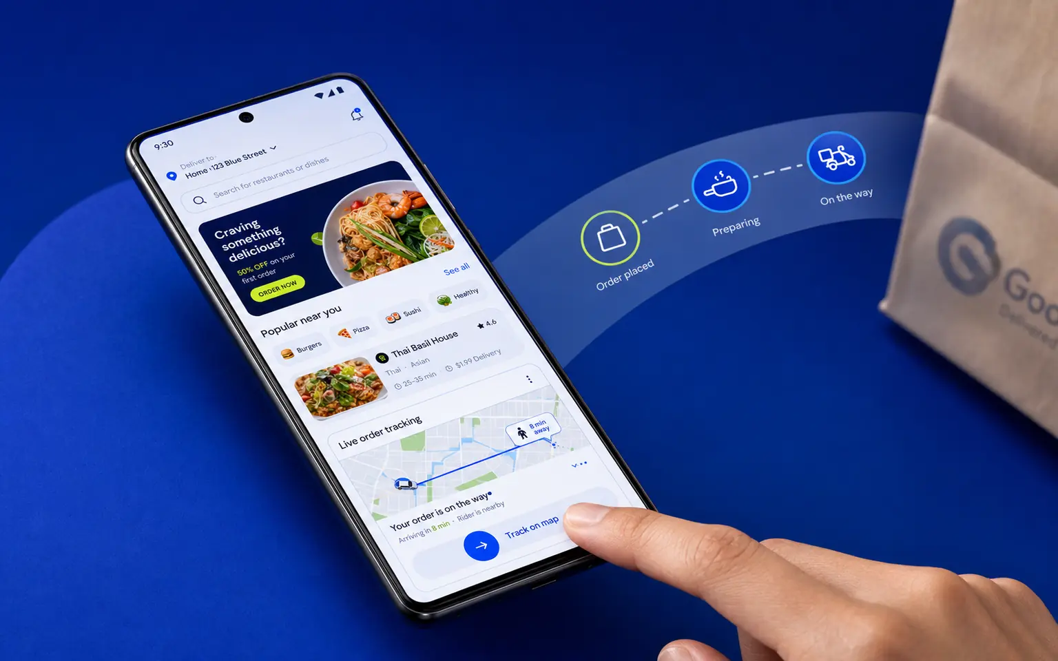 Food delivery app