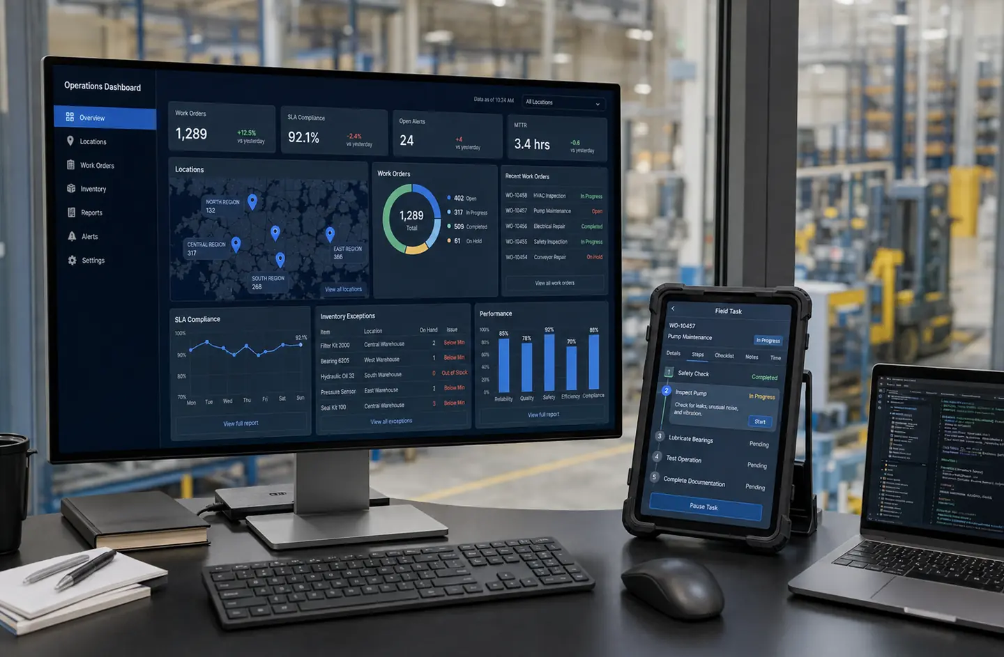 Enterprise operations platform project