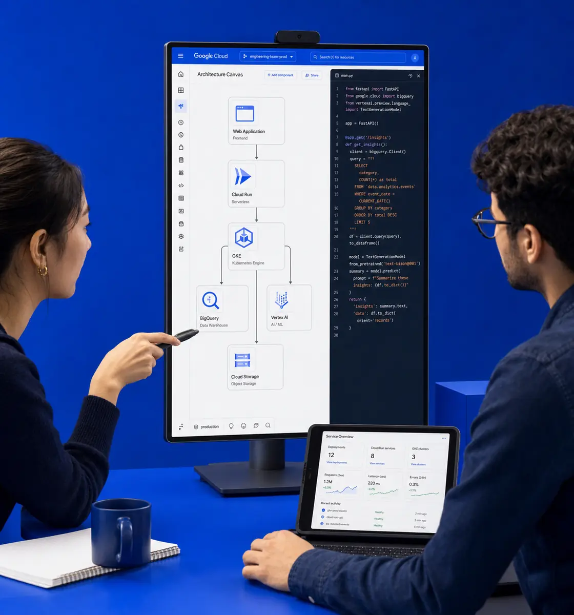 AppsLoading Google Cloud solutions team