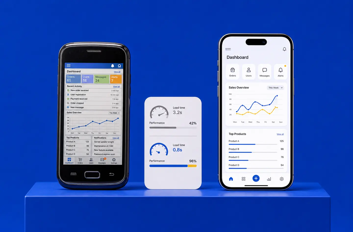 Mobile app modernization project