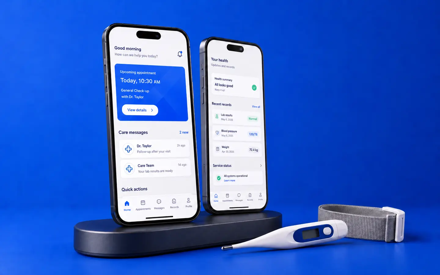 React Native healthcare application