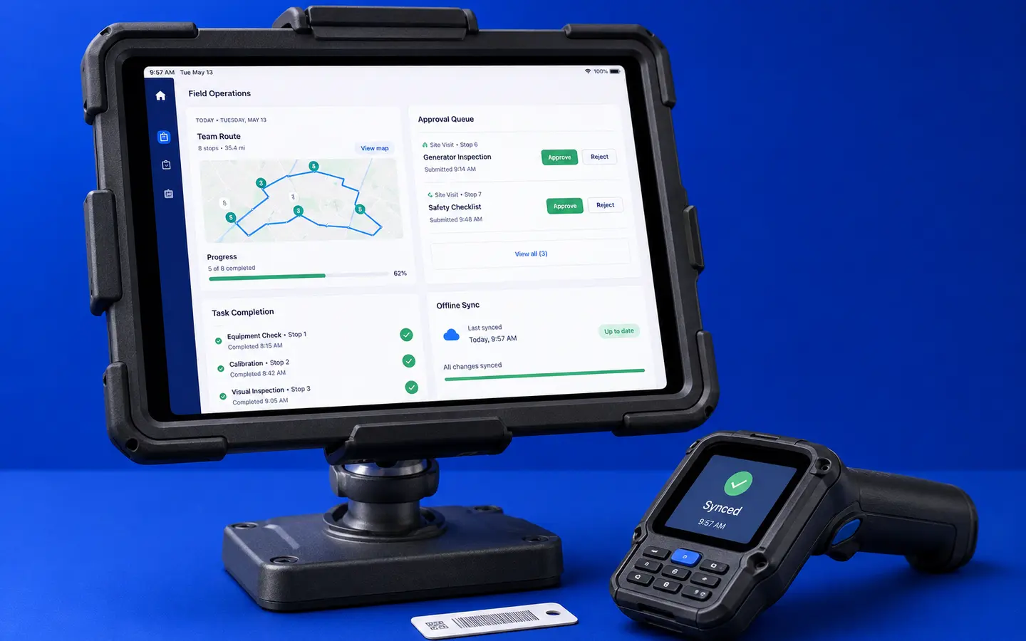 Enterprise React Native dashboard