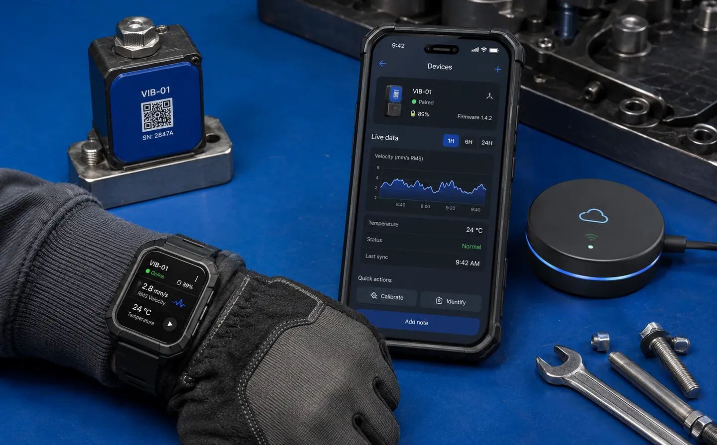 Enterprise Wearable dashboard