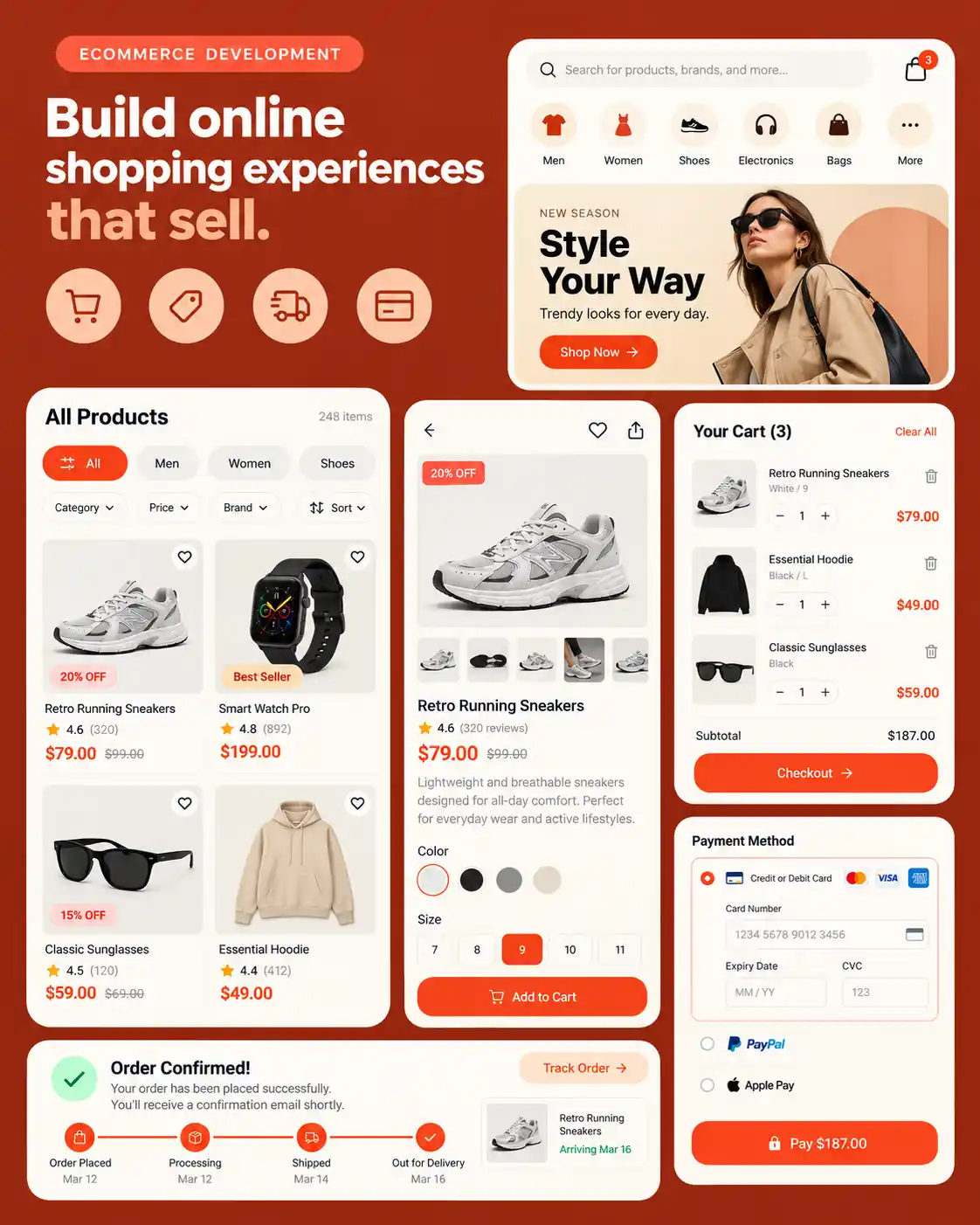 eCommerce development project showcase