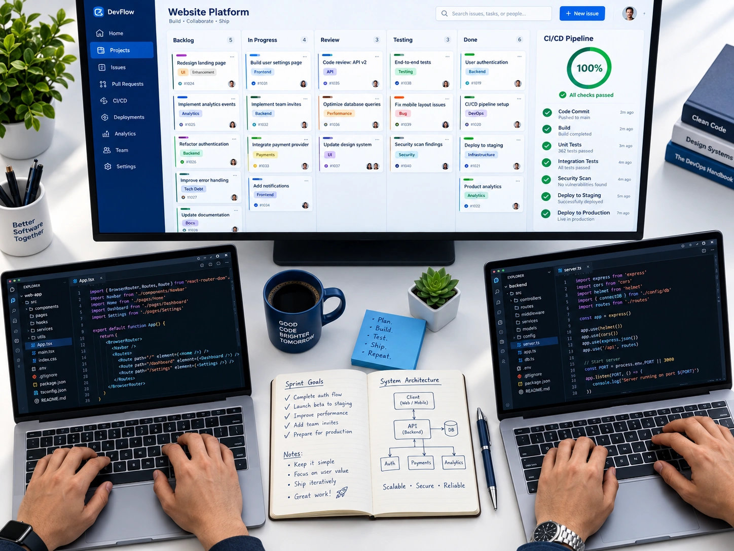 Dedicated SaaS engineering team