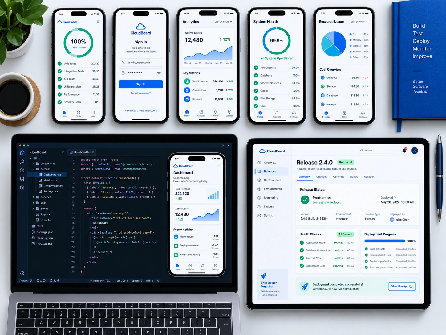 Mobile development team extension